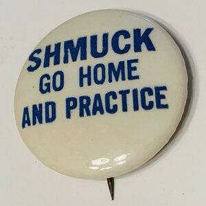 RARE Vintage 1960s  Pinback Button Counter Culture 1.25" D